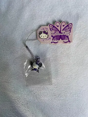 지역 한정 키티 꽃과 나비