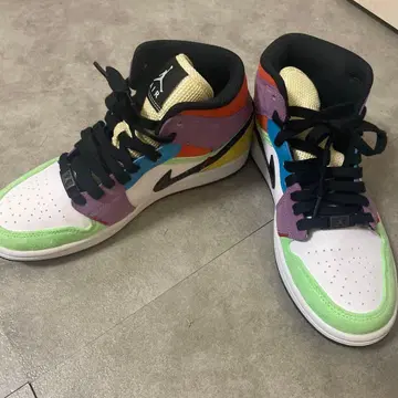 Jordan CWI1140-100 6.5 US 화이트/멀티 컬러