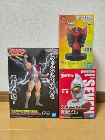 반다이 피규어 세트 머슬 매니아 외