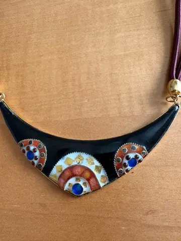 칠보 세공 목걸이 핸드메이드 1