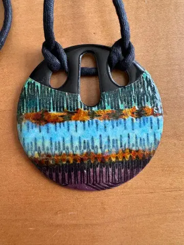 칠보 세공 목걸이 핸드메이드 2