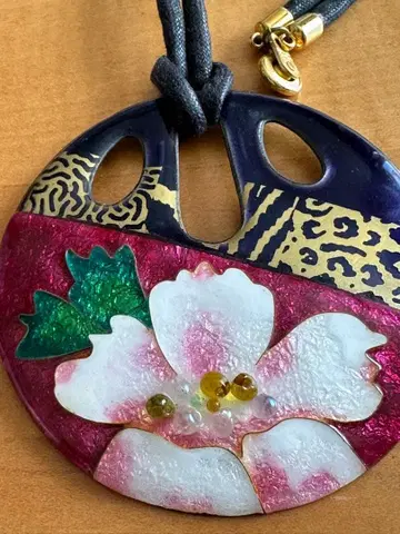 칠보 세공 목걸이 핸드메이드 3