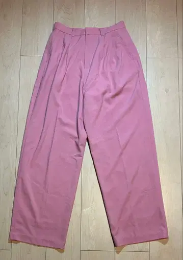 CLANE 클라네 22SS 베이직 턱 팬츠 핑크 사이즈 2