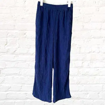 CINEMA CLUB 시네마 클럽 룸 팬츠 와이드 팬츠 블루 여름 L