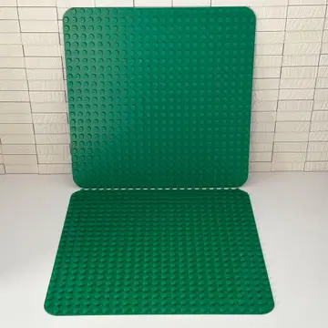 정품 LEGO 듀플로 기초판 2개 세트 그린 38 38