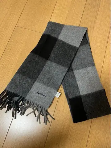 Paul Smith 캐시미어 100% 체크 머플러