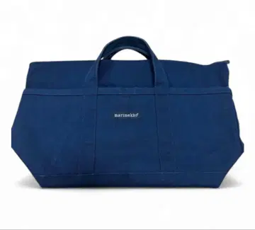 [ 새상품급 ] marimekko 마리메꼬 토트백 캔버스 블랙색상