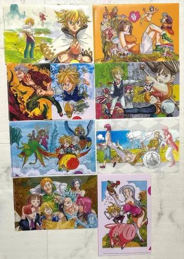 초레어 일곱개의 대죄 클리어 파일 8매