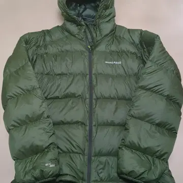 라이트 알파인 다운 후드티