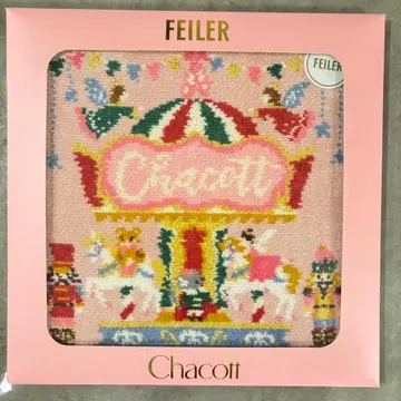 페이러 차코트 콜라보 손수건 핑크