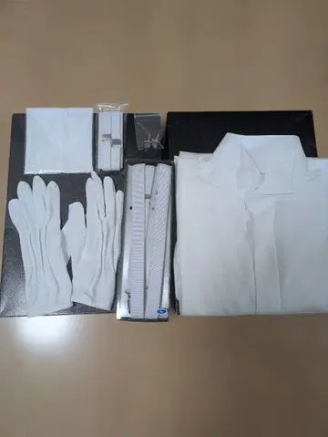 [ L 사이즈 ] 결혼식 클라우디아 신랑 잡화 6세트 박스 포함