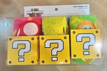 슈퍼 닌텐도 월드 미니 타월 세트