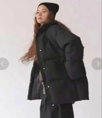 언그리드 미들 기장 다운 자켓 M