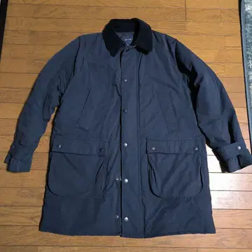 BEAMS 네이비 코튼 자켓