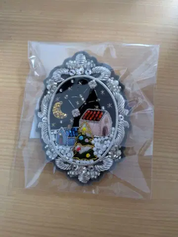 칠리아 크리스마스 아트 브로치 오리온자리