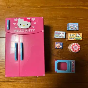 HELLO KITTY 냉장고 전자레인지