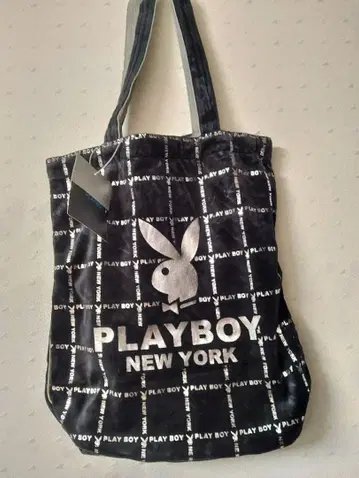 PLAYBOY 블랙 토트백 PB30164 택 포함 새상품
