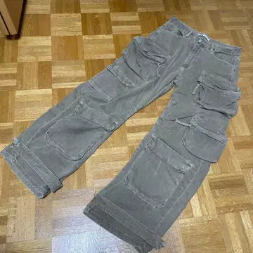 ZARA 포켓 유틸리티 데님 팬츠 사이즈 40