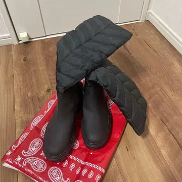 블랙 롱 부츠 사이즈 38