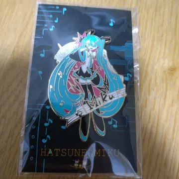 카와세미텐 개인전 3원색의 비망록 핀 배지 하츠네 미쿠