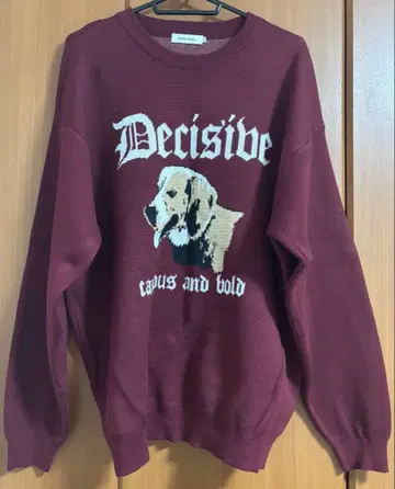 [ NIKO AND ] 강아지 디자인 트레이닝복 L