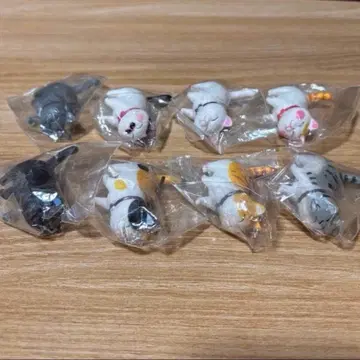 미니어처 산책 고양이 8체