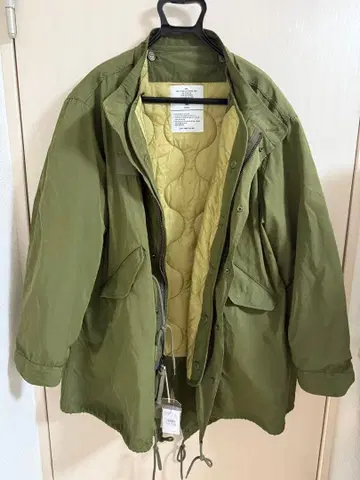 [ Houston ] M-65 밀리터리 자켓 S 올리브 드라브