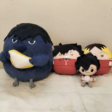 하이큐 모두의 복권 봉제 인형 +프라이스 덤 포함