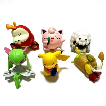 포켓몬 미니 피규어 6개 세트 피카츄 외