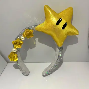 USJ 머리띠 슈퍼스타 마리오 스타 별