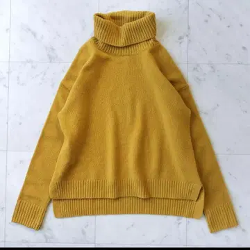 매킨토시 철학 캐시미어 혼방 터틀넥 니트