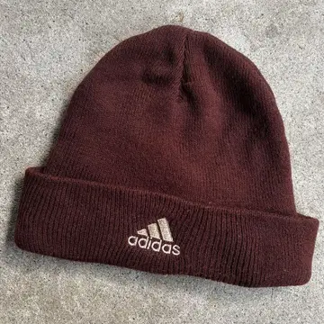 초레어 컬러! 90s adidas 니트 갭 니트 모자 브라운