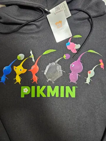 [미사용 새상품] 택 포함 피크민 후드티 속기모 UNISEX L