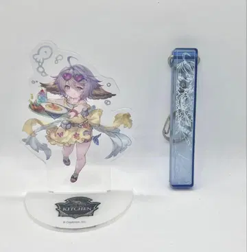 그랑블루 판타지 웜듀스 그라사이 주방 아크릴 스탠드 룸 키링