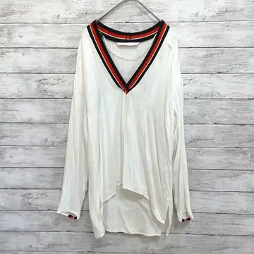 [ ZARA TRAFALUC ] 자라 티셔츠 (XS 빅) 긴팔 오샤레