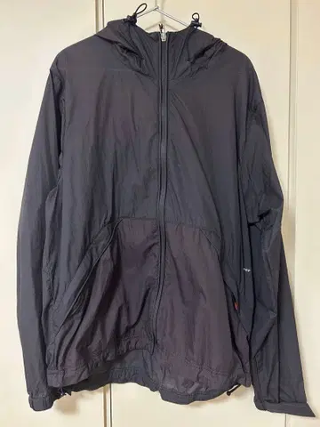 POP TRADING COMPANY 나일론 자켓 BLACK/오렌지