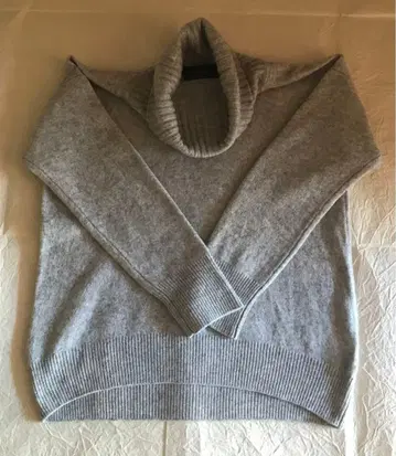 SHIPS 그레이 오프 터틀넥 스웨터