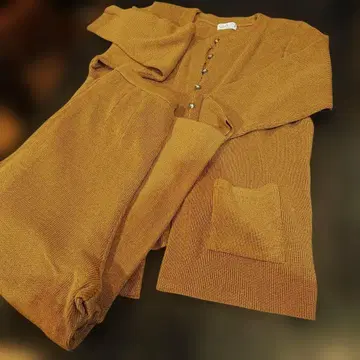 니트 셋업 수트