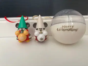 디즈니 리조트 캡슐 토이 리루린린 크리스마스 2024