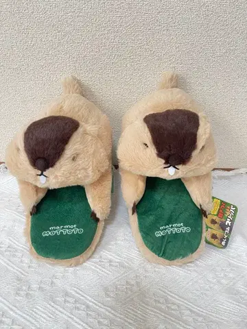 [미사용품 택 포함] 마모트 의 모토토토 봉제 인형