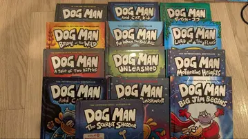 Dog Man 전 17권 세트 외국도서 영어 그림책 어린이용 하드 커버