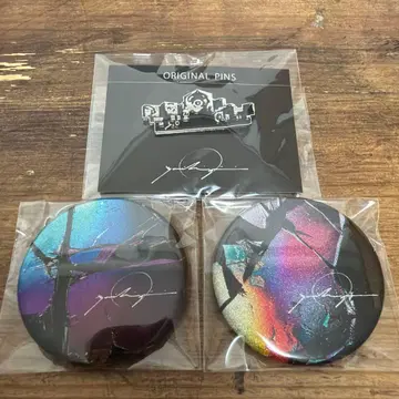 null2 널널 핀 배지 와 캔뱃지 2개 의 세트 만박