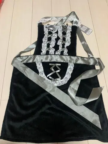 블랙 쿠로미 에이프런 코스프레 산리오