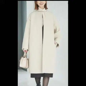 로페피크닉 노카라 펄핀 코트