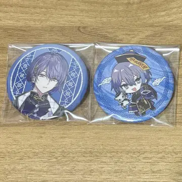 니지산지 Dytica 2주년 코야나기 로우 캔뱃지 세트