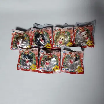 영화 케이온! 산타 피규어 7체 세트