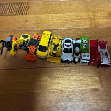 미니카 세트 순찰차, 건설 차량 등