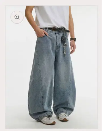 GEEK RETRO SCIMITAR BAGGY DENIM