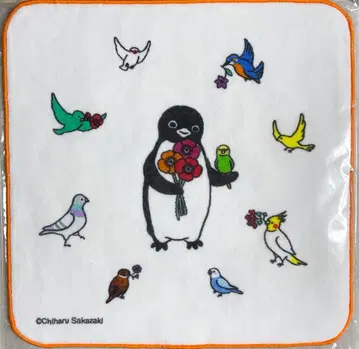 Suica 펭귄 봄의 모임 핸드 타월 사카자키 치하루