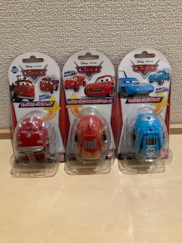 반다이 디즈니 카즈 에그스타즈 맥퀸 킹 레드